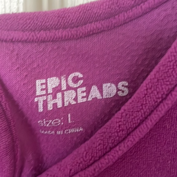 Girl’s size L fleece jumpsuit - Picture 5 of 5